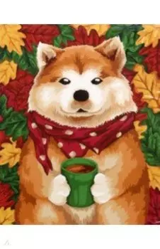 Рисование по номерам Акита-ину