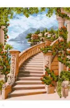 Рисование по номерам Цветочная арка