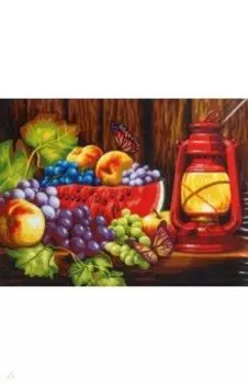 Рисование по номерам "Фруктовое изобилие", 40х50 см (B092)