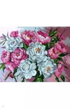 Рисование по номерам Нежные пионы