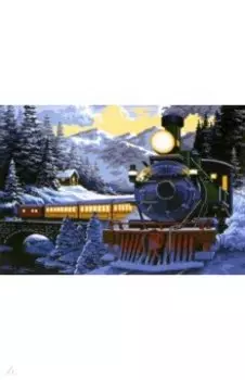 Рисование по номерам "Восточный экспресс" (30*40) (NB010)