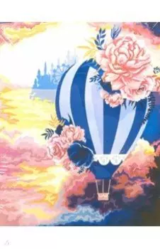 Рисование по по дереву "Воздушный шар" (40х50 см) (FLA021)