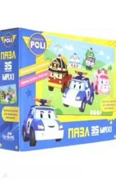 Робокар Поли. Пазл-35 гигантский "Летний день" (05789)