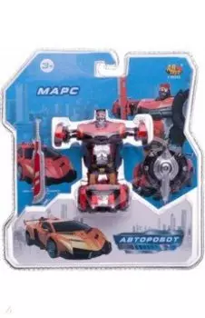 Робот-машина Авторобот Марс, красный