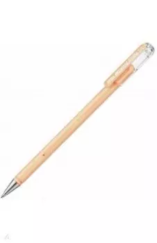 Ручка гелевая 0.8 мм "Hybrid Milky" пастельный оранжевый (K108-PF)