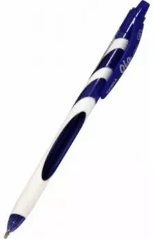 Ручка гелевая автоматическая "Zebra OLA" (синяя)