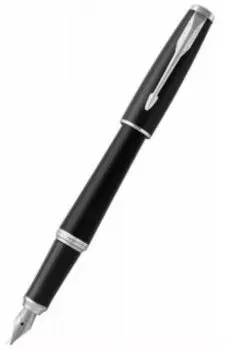 Ручка перьевая Muted Black Chrome Trim