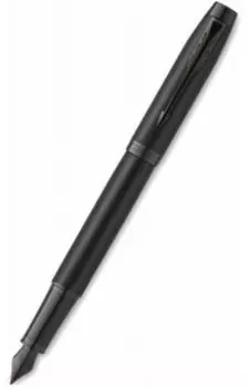 Ручка перьевая Parker IM Achromatic, Matt Black BT, Перо F