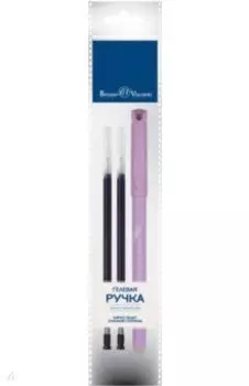 Ручка Пиши-стирай, DeleteWrite Art. Мороженки, синяя, с 2 запасными стержнями