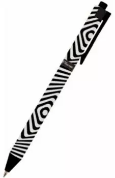 Ручка шариковая автоматическая ArtClick. Оптическая иллюзия, синяя