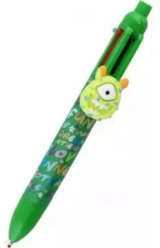 Ручка шариковая автоматическая Cartoon Rotate, 6-ти цветная, в ассортименте, 1.0 мм