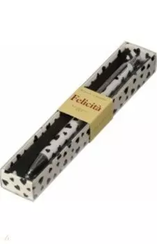 Ручка шариковая автоматическая Felicita. Сердечки, синяя