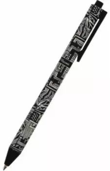 Ручка шариковая автоматическая Калейдоскоп, синяя