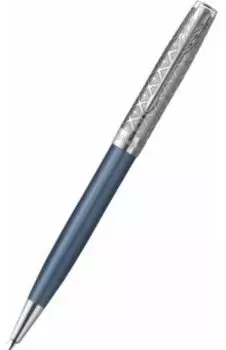 Ручка шариковая автоматическая Metal&Blue CT, черная