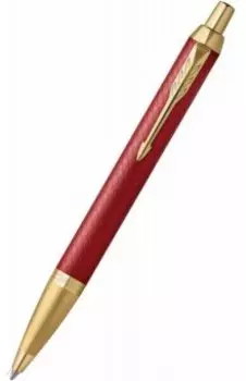 Ручка шариковая автоматическая Premium Red GT, синяя