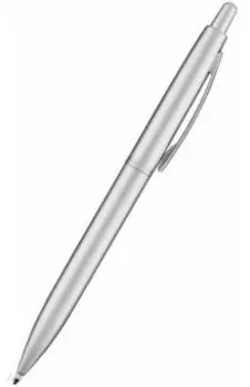 Ручка шариковая автоматическая San Remo, синяя, цвет корпуса серебряный, в футляре, 1 мм