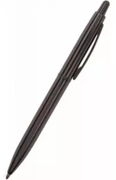 Ручка шариковая автоматическая San Remo, синяя, цвет корпуса вороненая сталь, в футляре, 1 мм