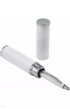 Ручка шариковая автоматическая San Remo, синяя, в круглом тубусе