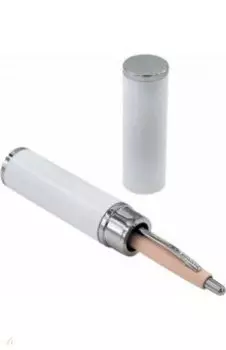 Ручка шариковая автоматическая San Remo, синяя, в круглом тубусе