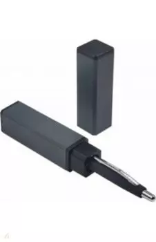 Ручка шариковая автоматическая San Remo, синяя, в прямоугольном тубусе