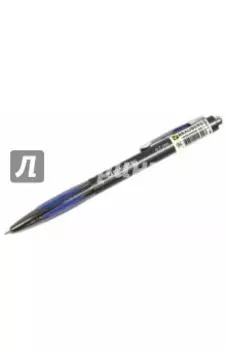 Ручка шариковая автоматическая, синяя (141876) (RBP042)