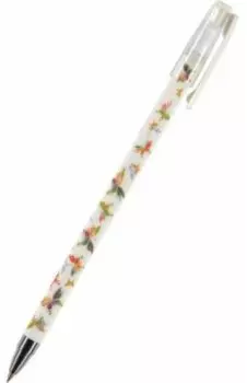 Ручка шариковая Бабочки, синяя