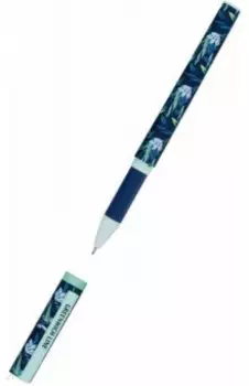 Ручка шариковая Blue Flowers, синяя