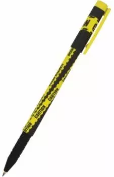 Ручка шариковая Caution, синяя