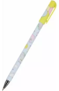 Ручка шариковая Лама с шарами, синяя