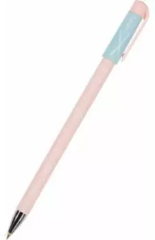 Ручка шариковая Лисички, синяя