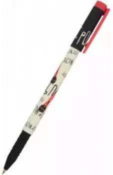 Ручка шариковая Микрофон, синяя