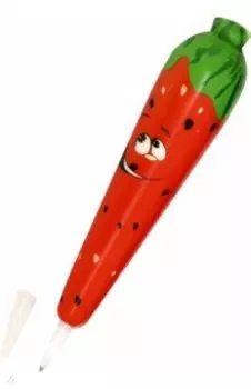 Ручка-сквиш шариковая "Funny garden" (синяя, 0.7 мм, в ассортименте) (M-7500-70)