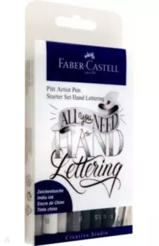 Ручки капиллярные Lettering Start, 8 штук