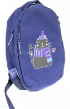 Рюкзак эргономичный синий "SWEET CAT" (12-008-031/02)