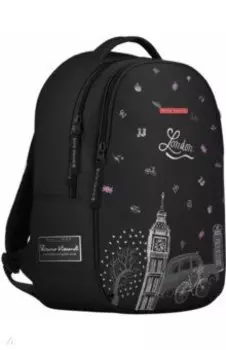 Рюкзак эргономичный суперлёгкий ЛОНДОН, черный