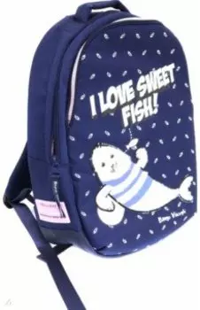 Рюкзак эргономичныйсиний СЧАСТЛИВЫЙ БЕЛЕК (12-008-023/02)
