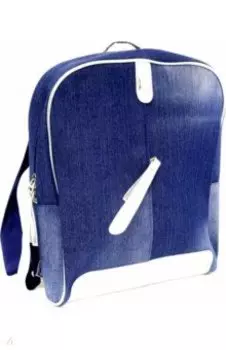 Рюкзак (джинсово-синий, джинса) (49261)
