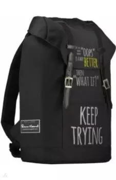 Рюкзак городской KEEP TRYING, черный