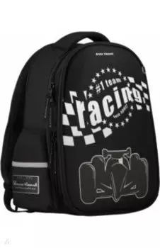 Рюкзак-капсула RACING, черный с эргономичной сумкой