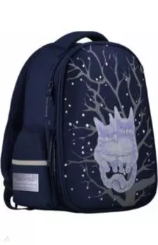 Рюкзак-капсула с эргономической спинкой КОТИКИ, синий