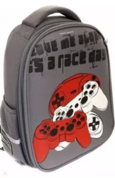 Рюкзак-капсула с эргономичной спинкой ИГРЫ, серый