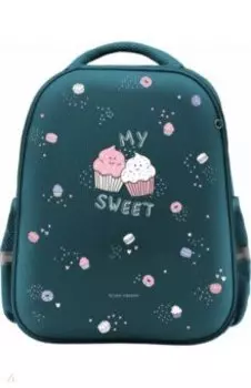 Рюкзак-капсула SWEET, бирюзовый с эргономичной спинкой
