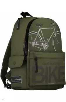 Рюкзак молодежный BIKE, темно-зеленый