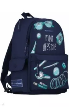 Рюкзак молодежный LIFE STYLE, синий
