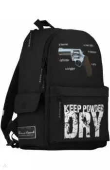 Рюкзак молодежный Револьвер, черный