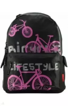 Рюкзак молодежный "Велосипеды 2" (черный) (12-003-062/01)