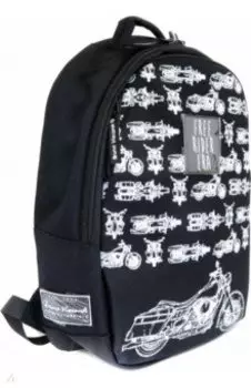 Рюкзак Мотоцикл, эргономичный суперлегкий, черный