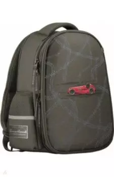 Рюкзак-облегченная капсула Гоночный Драйв, темно-серый с эргономичной спинкой