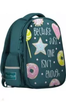 Рюкзак-облегченная капсула Настроение, бирюзовый и эргономичной спинкой