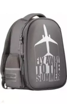 Рюкзак-облегченная капсула с эргономической спинкой FLY AWAY, серый